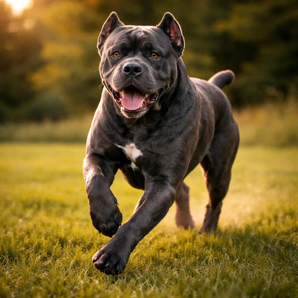 biegnacy cane corso